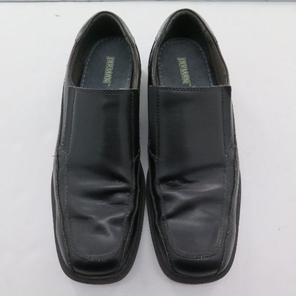MEN'S JARMEN DRESS LOAFERS - BLACK - SIZE 12 M - Picture 2 of 7